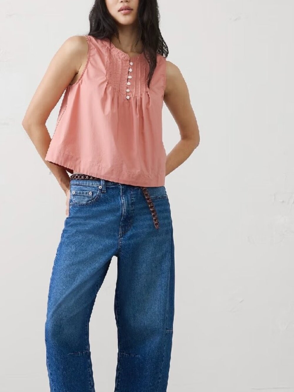 NWT - Banana Republic Pintuck Top